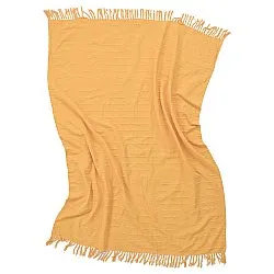 Mantas - Nalani cotton throw (naranja)