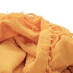 Mantas - Nalani cotton throw (naranja)