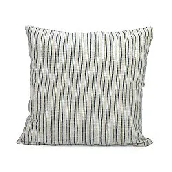 Funda de almohada - Rumi stripe cotton cushion cover (crema/azul marino/verde claro)