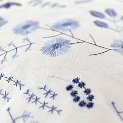 Funda de almohada - Stavanger Embroidered Cushion Cover (multicolor)