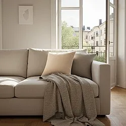 Funda de almohada - Vanja (beige)