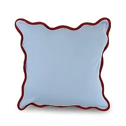 Funda de almohada - Yrsa (azul)