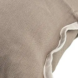 Funda de almohada - Yrsa (beige oscuro)