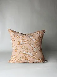 Funda de almohada - Leaves (naranja)