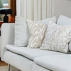 Funda de almohada x 2 - Laura (beige)