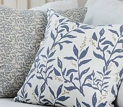 Funda de almohada x 2 - Lilja (azul)