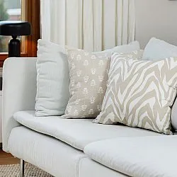 Funda de almohada x 2 - Sari (beige medio)