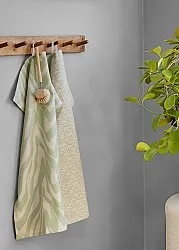 Paños de cocina en paquete de 2 - Lilja (verde)