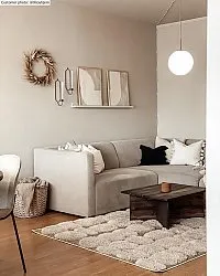 Alfombras de pelo largo - Fondi (beige)