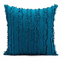 Funda de almohada - Boho Linen 45 x 45 cm (azul)