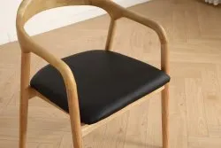 Silla con reposabrazos - Aspa (naturaleza) - 2 piezas
