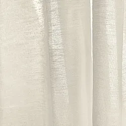 Cortinas Pack de 2 - Cortina mezcla de lino Lumira (crema)