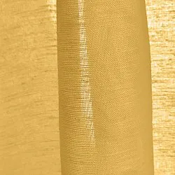 Cortinas Pack de 2 - Cortina mezcla de lino Lumira (ocre)
