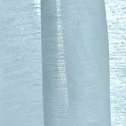 Cortinas Pack de 2 - Cortina mezcla de lino Lumira (azul claro)