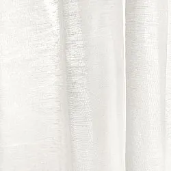 Cortinas Pack de 2 - Cortina mezcla de lino Lumira (blanco)