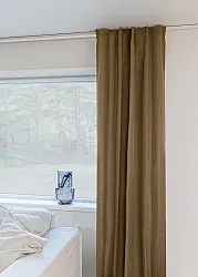 Cortinas - Cortinas apagadas Galilea (marron oscuro)