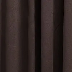 Cortinas - Cortinas apagadas Vida (marron oscuro)