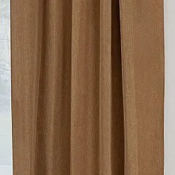Cortinas - Cortinas apagadas Galilea (marrón)