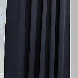 Cortinas - Cortinas apagadas Alina (negro)