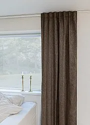 Cortinas - Cortinas apagadas Raya (marrón)