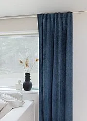 Cortinas - Cortinas apagadas Raya (azul)