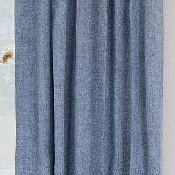 Cortinas - Cortinas apagadas Amaris (azul claro)