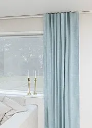 Cortinas - Cortinas apagadas Amaris (turquesa)