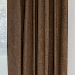 Cortinas - Cortinas apagadas Amaris (marron oscuro)