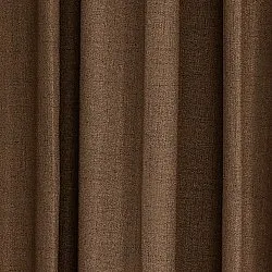 Cortinas - Cortinas apagadas Amaris (marron oscuro)