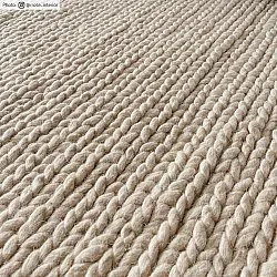 Alfombras redondeadas - Lynmouth (cream)
