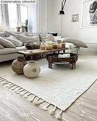 Alfombra de Lana - Malana (blanco)