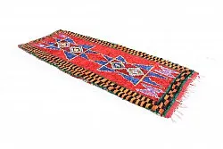 Alfombra Marroquí Bereber Boucherouite 315 x 120 cm