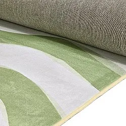 Alfombra Wilton - Marsala (verde/blanco)