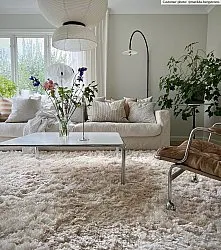 Alfombras de pelo largo - Janjira (offwhite)