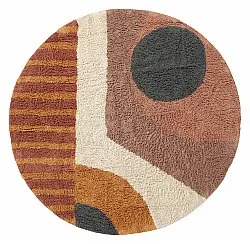 Alfombras redondeadas - Alpe Natural Cotton Shaggy (multi)