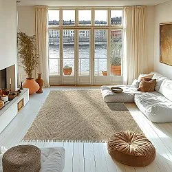 Alfombras de pelo largo - Amberley Natural Cotton Shaggy (beige)