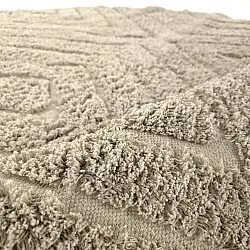Alfombras redondeadas - Amberley Natural Cotton Shaggy (beige)