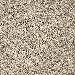 Alfombras redondeadas - Amberley Natural Cotton Shaggy (beige)