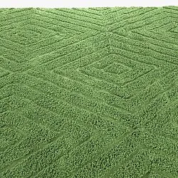 Alfombras de pelo largo - Amberley Natural Cotton Shaggy (verde)