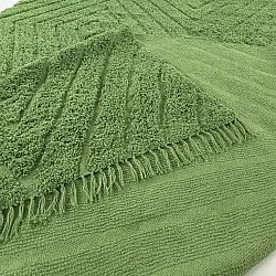 Alfombras de pelo largo - Amberley Natural Cotton Shaggy (verde)
