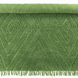 Alfombras de pelo largo - Amberley Natural Cotton Shaggy (verde)