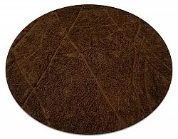 Alfombras redondeadas - Andrea Natural Cotton Shaggy (marrón)
