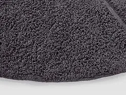 Alfombras redondeadas - Andrea Natural Cotton Shaggy (negro)