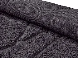 Alfombras de pelo largo - Andrea Natural Cotton Shaggy (negro)