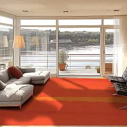 Alfombra Wilton - Asti (naranja)