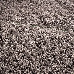 Alfombras de pelo largo - Bellevue Natural Cotton Shaggy (topo/verde)