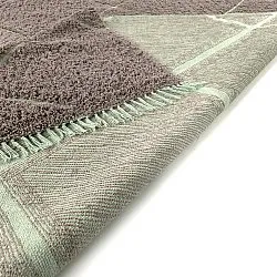 Alfombras de pelo largo - Bellevue Natural Cotton Shaggy (topo/verde)