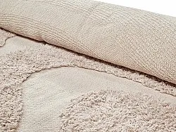 Alfombras de pelo largo - Bonnie Natural Cotton Shaggy (beige)