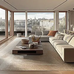 Alfombra Wilton - Bornos (gris/beige)