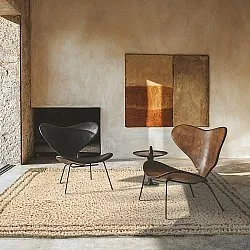 Alfombras de pelo largo - Cataya Natural Cotton Shaggy (beige/topo)